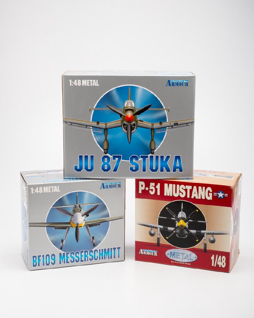 3 Franklin Mint Armour Model Planes in OBs (1 of 2)