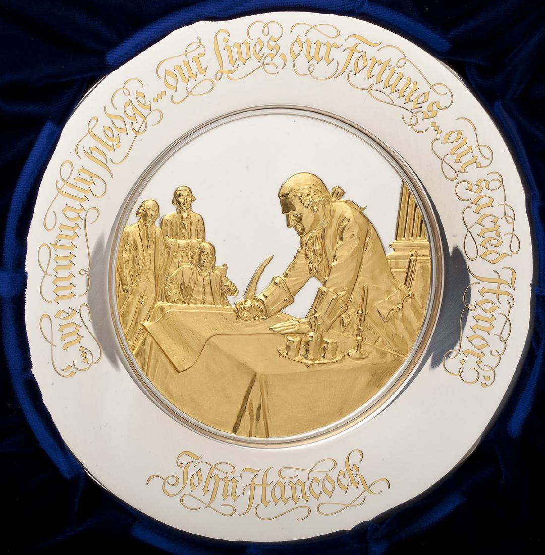 Franklin Mint Bicentennial Commemorative Plate
