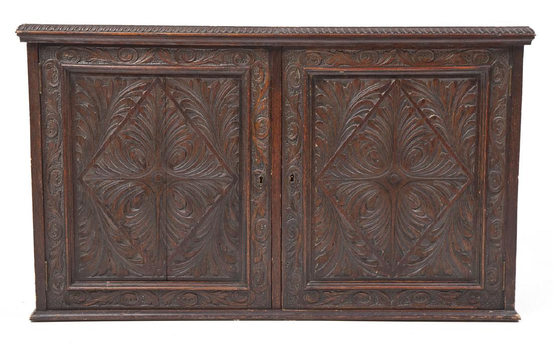 Small Jacobean Style Cupboard (1 of 9)