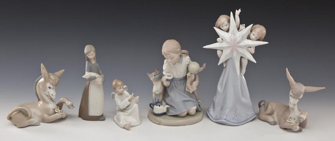 6 Lladro Figurines incl. Child's Play (1 of 6)