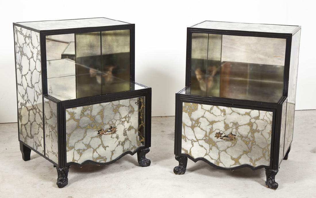 Pair of French Style Contemporary End Tables (1 of 3)