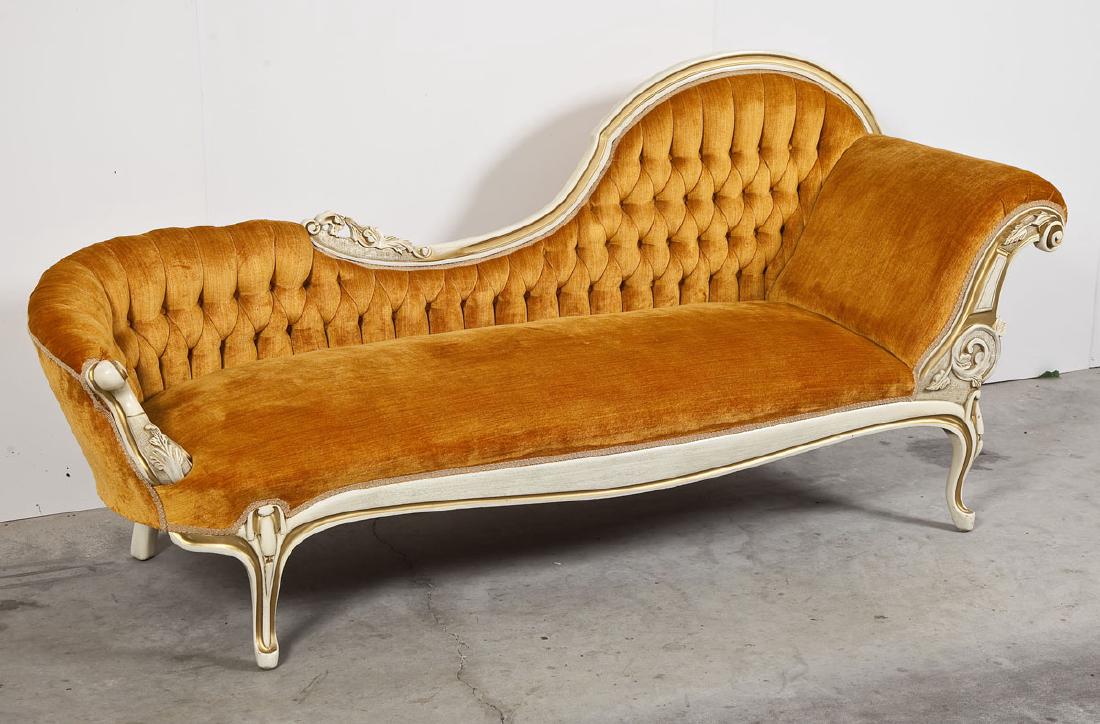 French Rococo Style Chaise Lounge Feb 11 2017 Cordier Auctions Appraisals In Pa