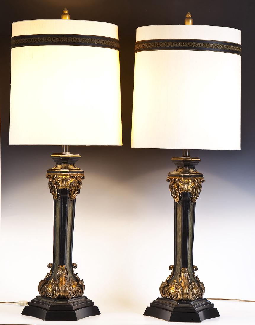 Pair of Classical Column Lamps (1 of 5)