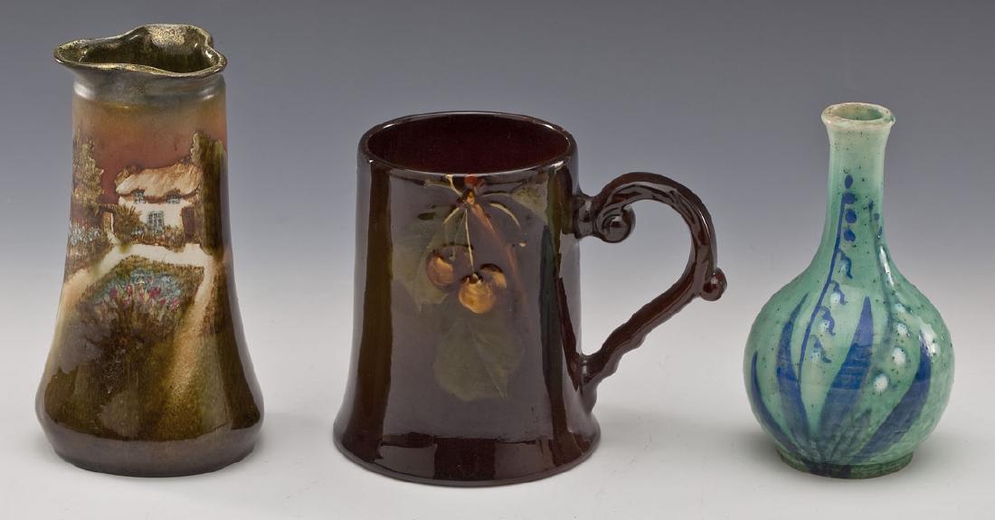 3 Pcs Art Pottery incl. Rozane (1 of 3)