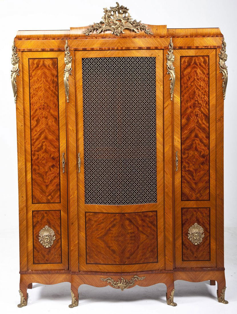 French Louis XV Style Wardrobe (1 of 5)