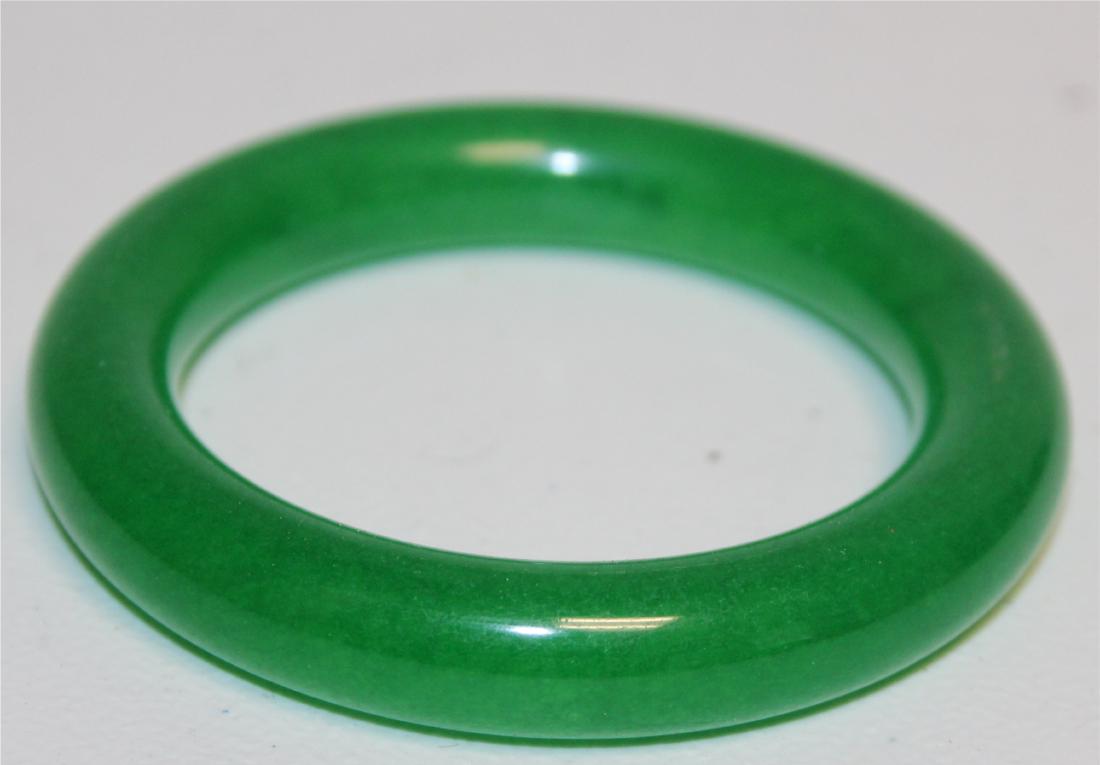 Chinese Jade or Hardstone Bangle (1 of 3)