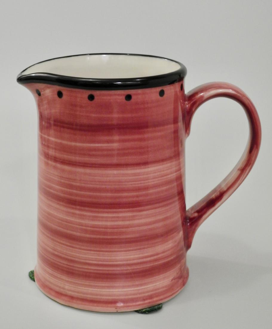 English Milk Jug Small Pink Pitcher by Ulster Ceramics (1 of 4)