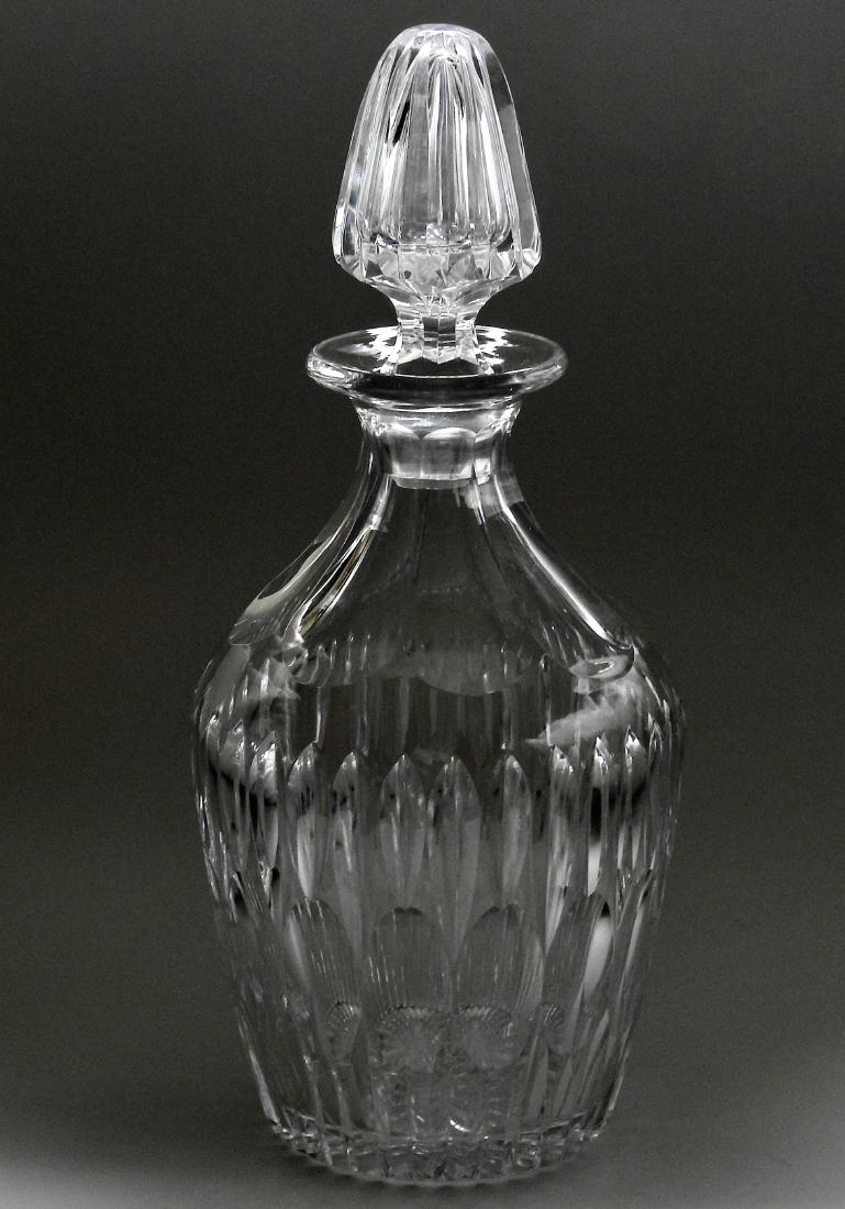 Quality Vintage Optical Glass Crystal Spirit Decanter (1 of 6)