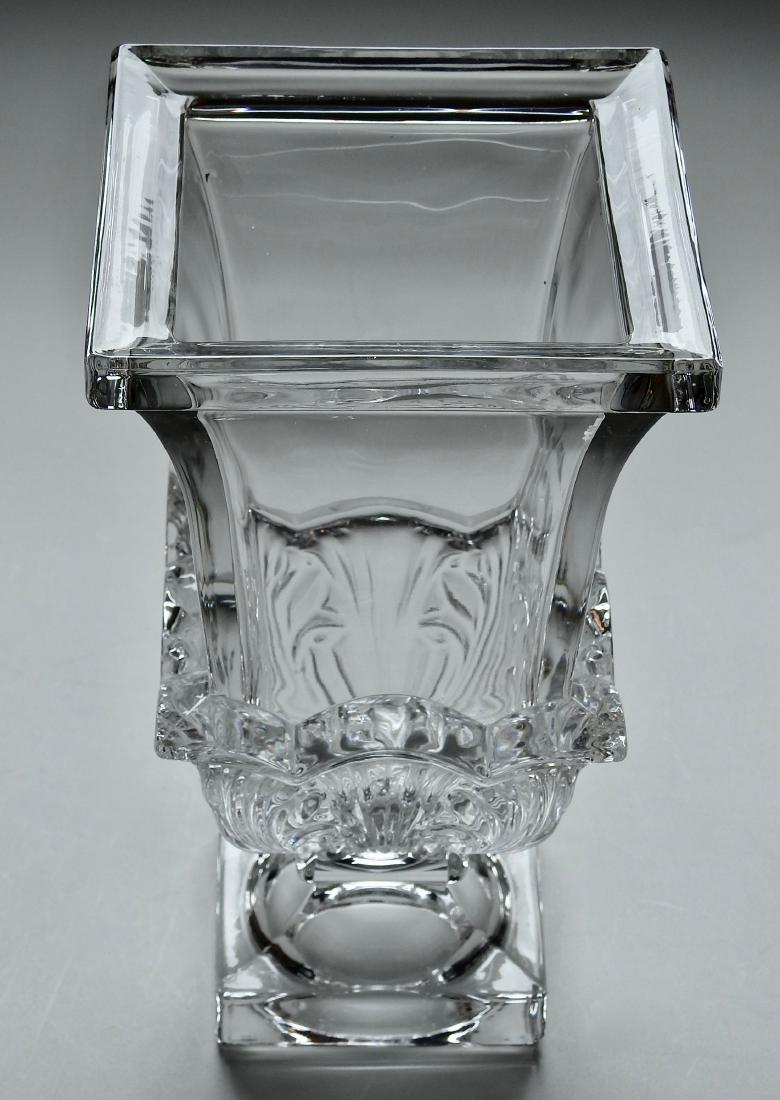 Large Impressive Vintage Pressed Glass Flower Vase (1 of 4)