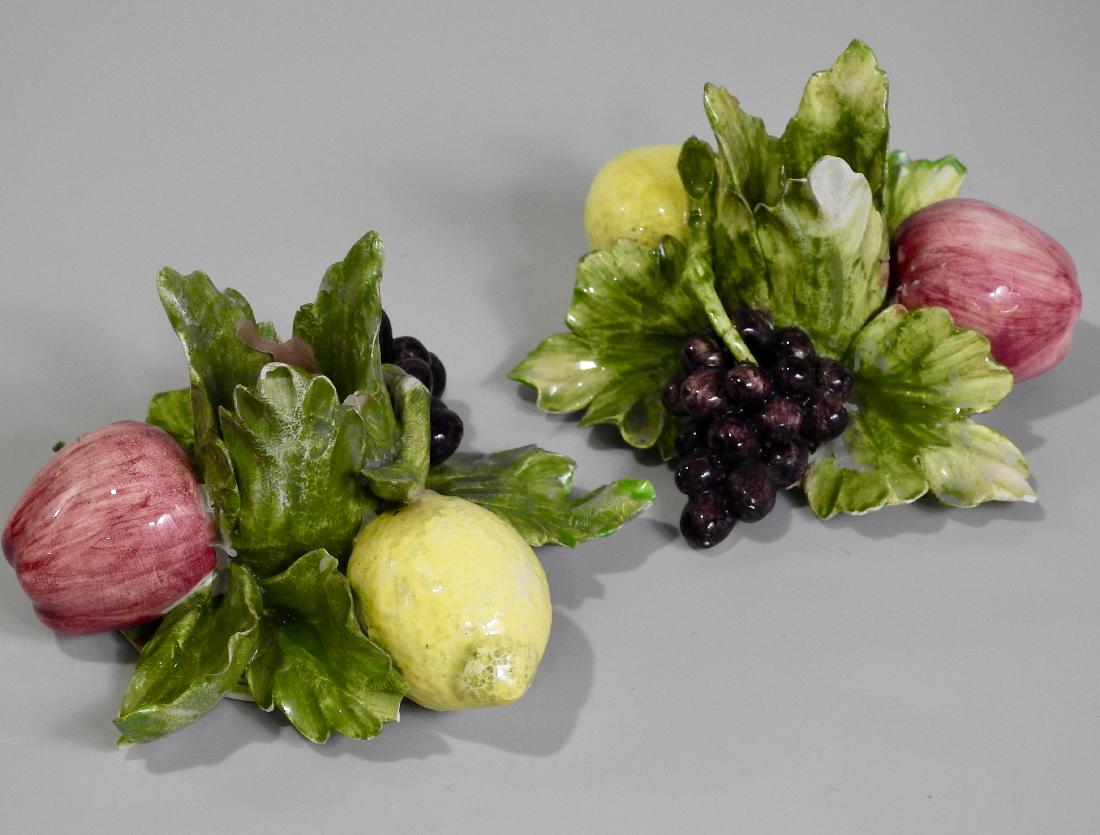 Vintage Italian Capodimonte Fruits Hand Made Porcelain (1 of 5)