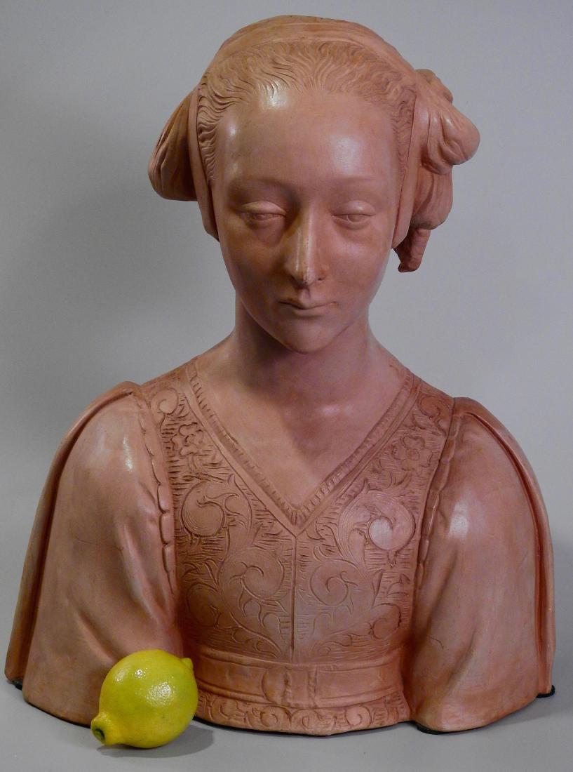 Large Italian Renaissance Terracotta Bust (1 of 7)