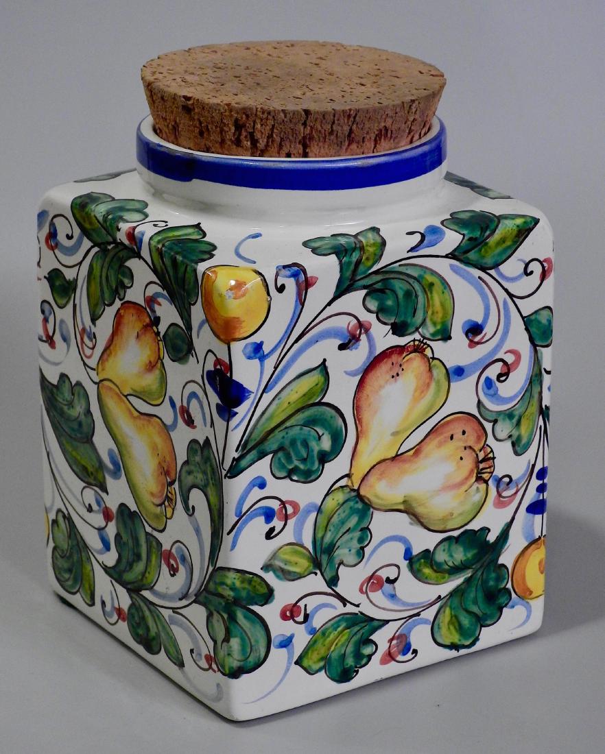 Mediterranean Italian Majolica Pottery Pear Kitchen (1 of 5)