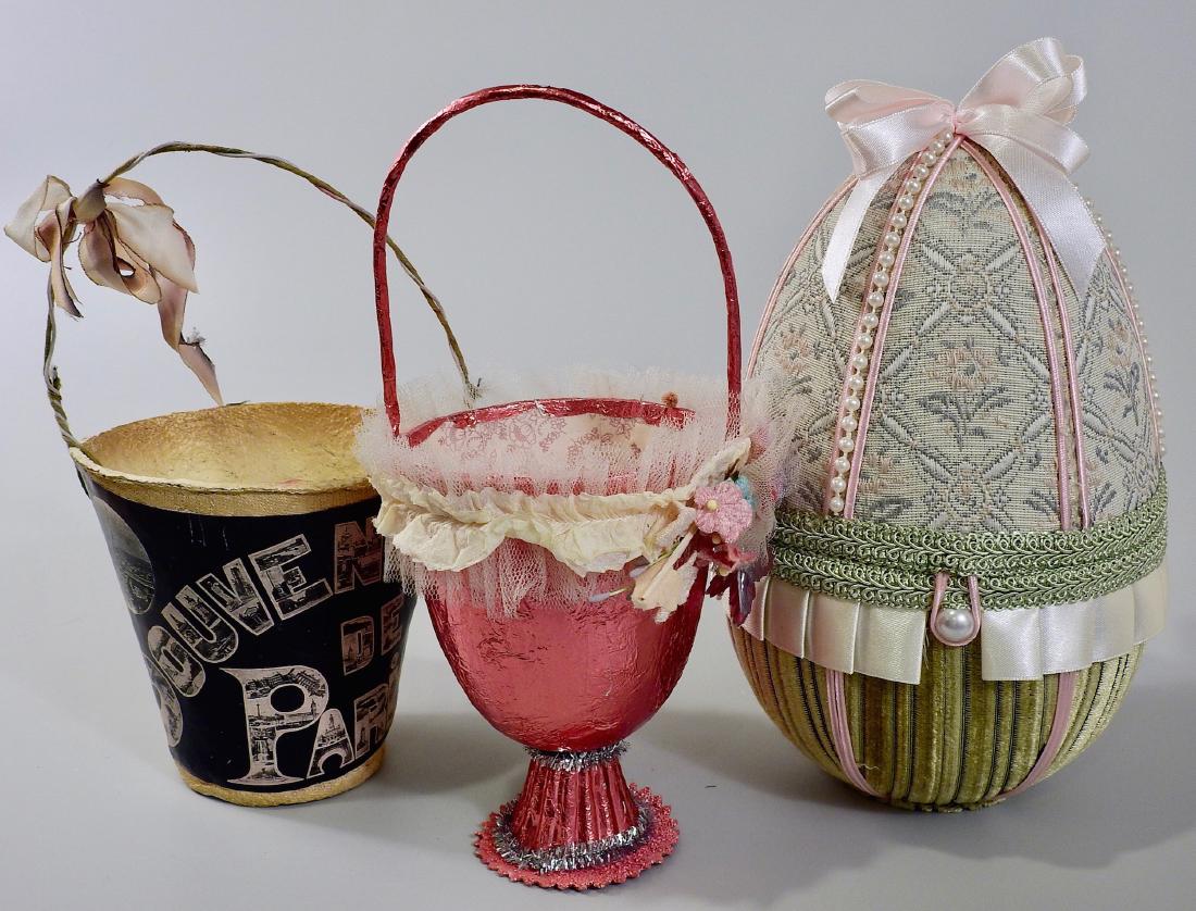 Easter Egg Candy Container Buckets Lot of 3 (1 of 3)