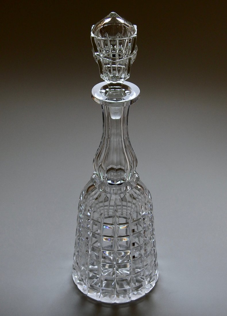Antique 19thth century Cut Glass Crystal Liquor Decante (1 of 8)