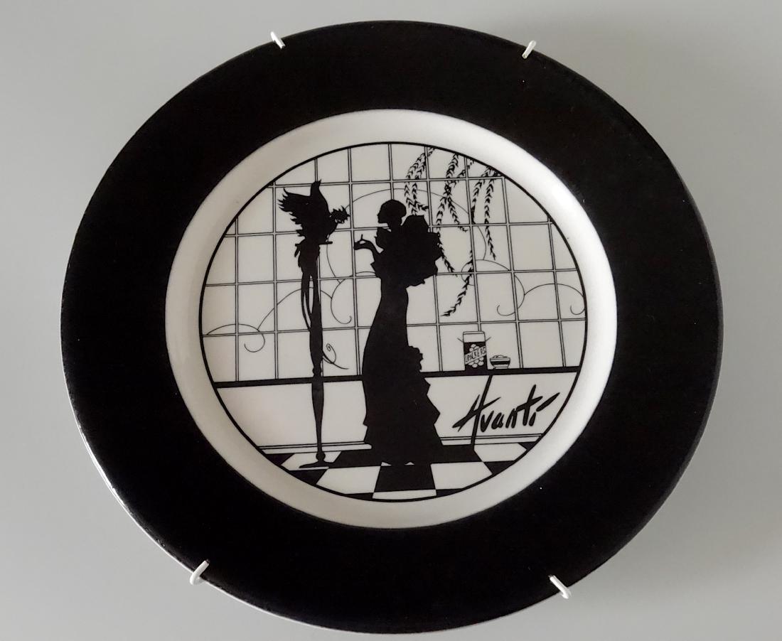 Vintage Art Deco Shenango China Anchor Hocking Wall Pla (1 of 4)