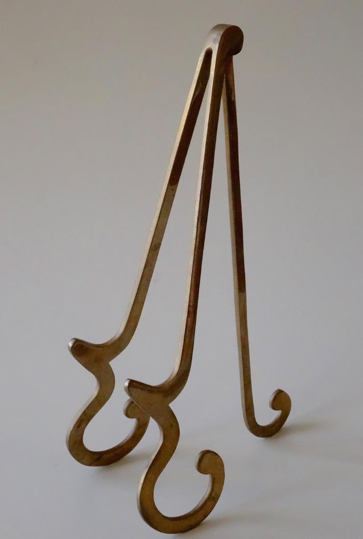 Vintage Mid Century Brass Easel Store Frame Display (1 of 4)