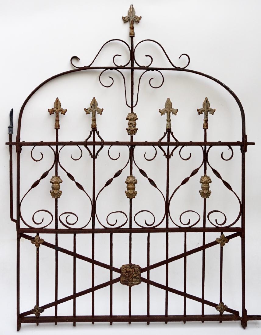antique garden gate stewart iron works cincinnati ohio cincinnati iron works