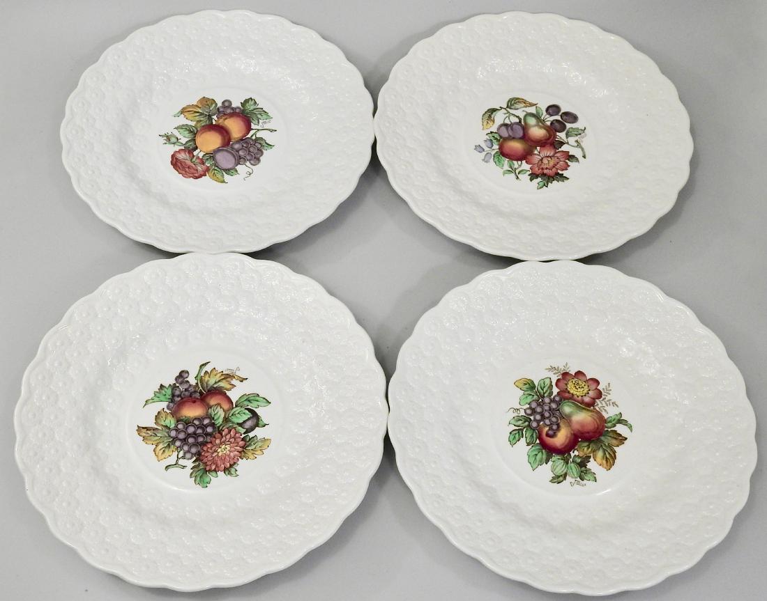 English China Spode Copeland Fruit Plates Embossed (1 of 5)