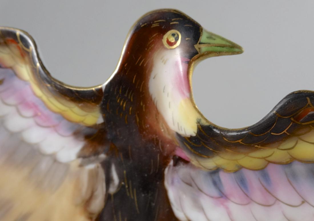 Shafford Hand Painted Porcelain Bird Concave Plaque (1 of 8)