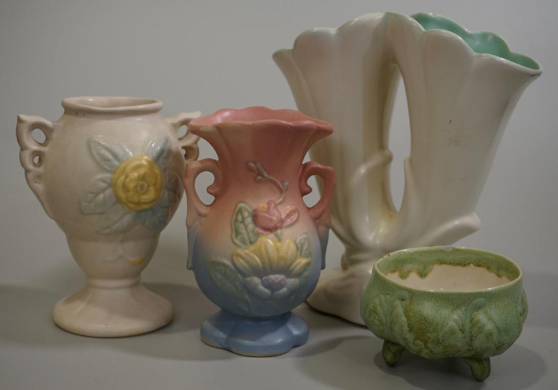 Vintage Hull American Pottery USA Ceramic Vases Lot of (1 of 9)