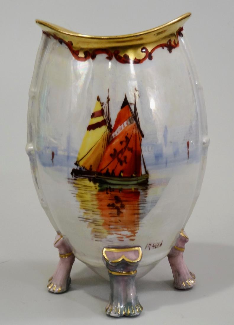 Hand Painted Martial Redon Limoges Porcelain Maritime (1 of 8)