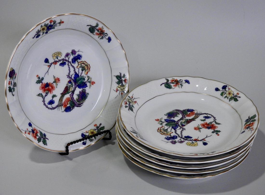 Antique French B & C Limoges Porcelain Dishes Shallow (1 of 6)