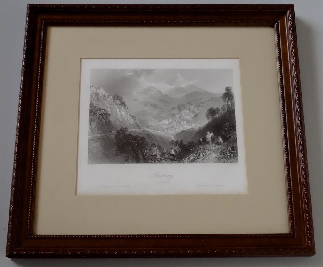 Enniskerry Antique Irish Etching Engraving (1 of 7)