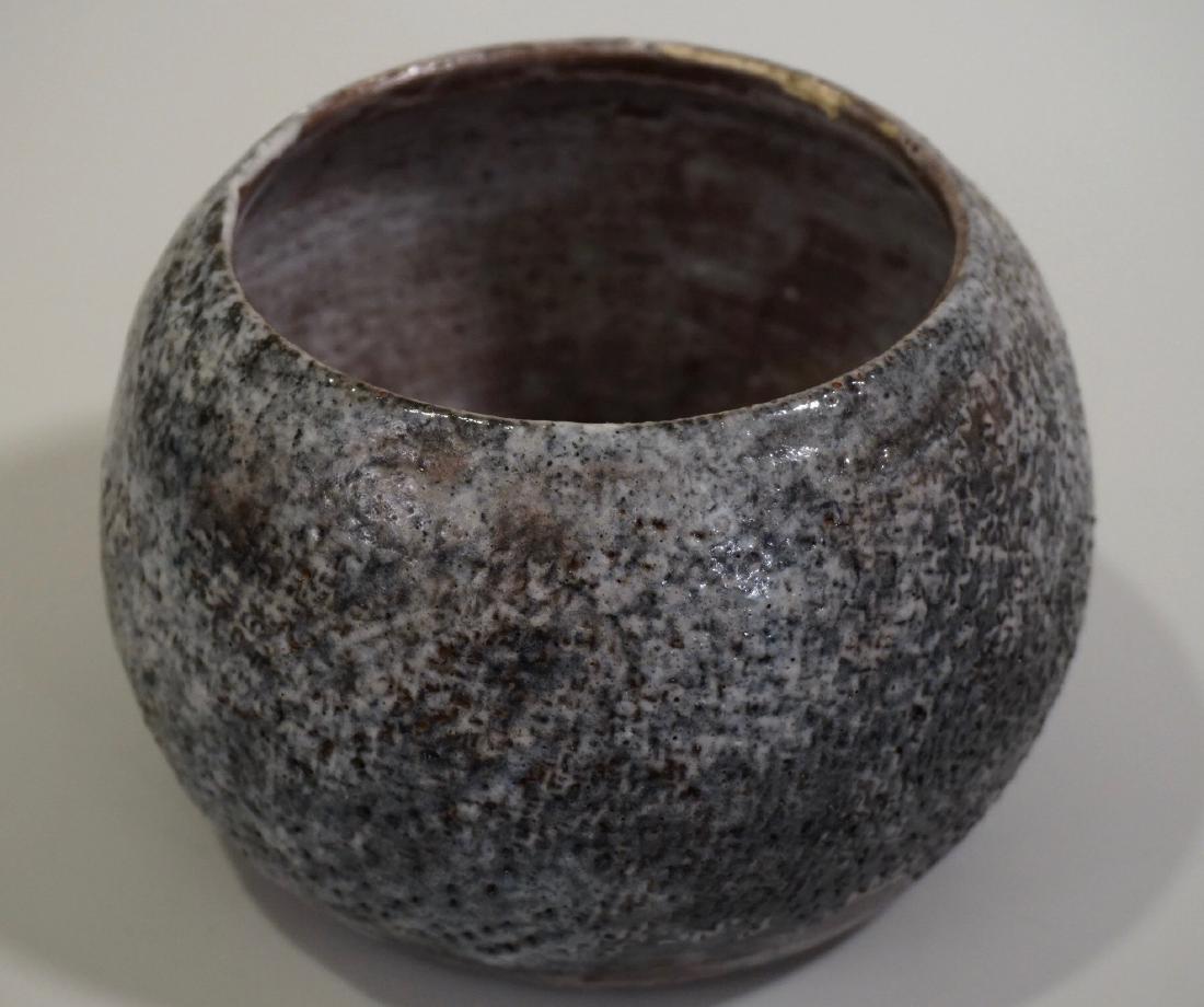 Granite Ware Pottery Bowl Signed Studio Mid century (1 of 5)