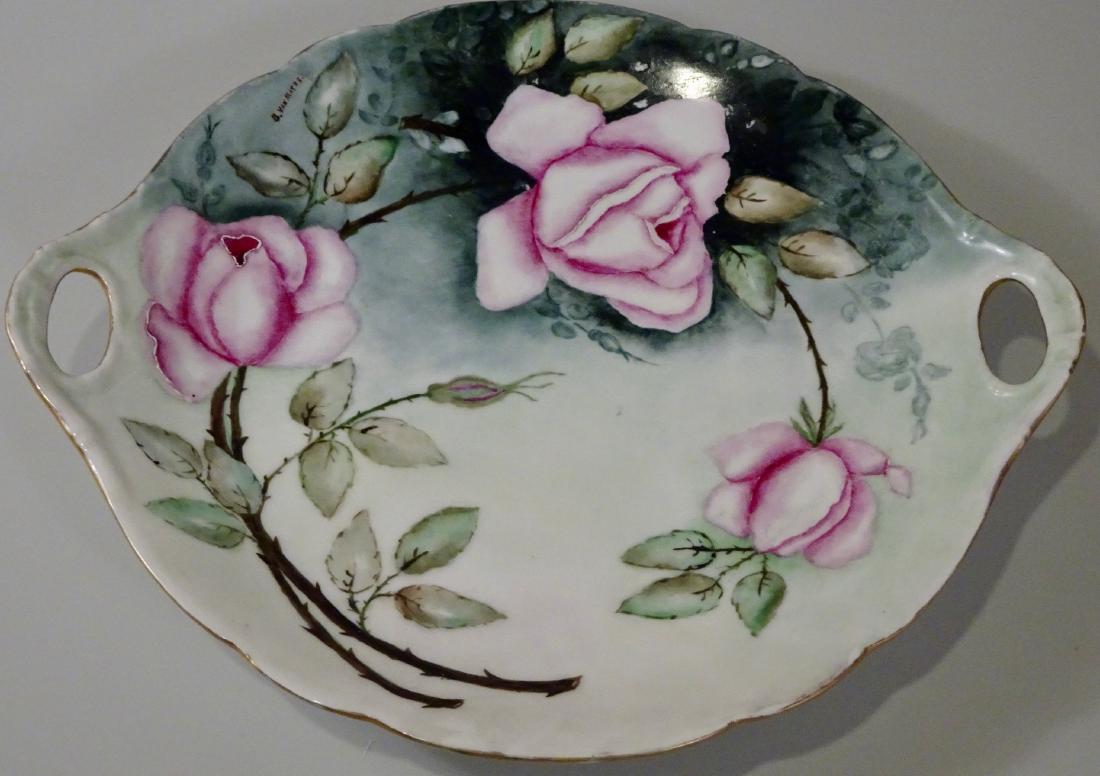 J.P. Limoges France Hand Painted Artist Signed Handled (1 of 5)