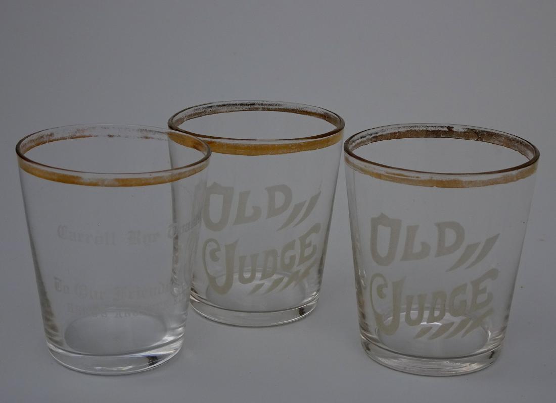 Antique Pre Prohibition Liquor Advertising Shot Glass (1 of 6)