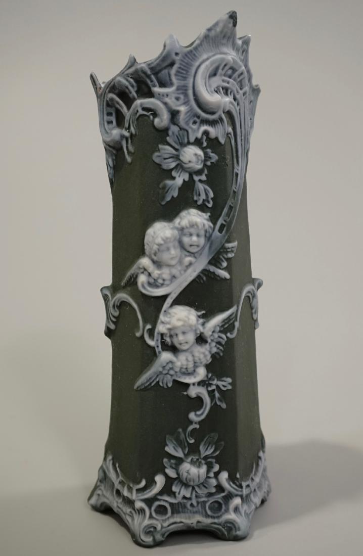 Schafer & Vater Seraphim Angel Vase Green Sage Bisque (1 of 7)