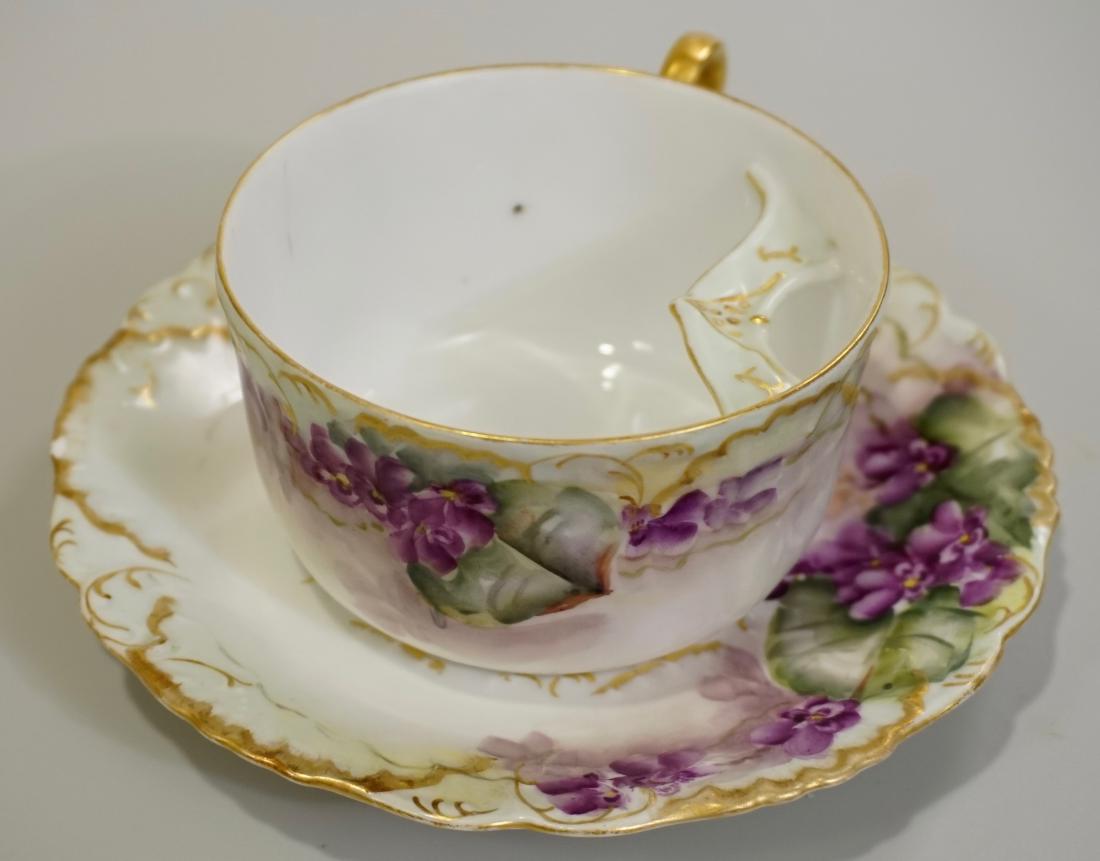Antique Laviolette Limoges Porcelain Mustache Cup (1 of 7)