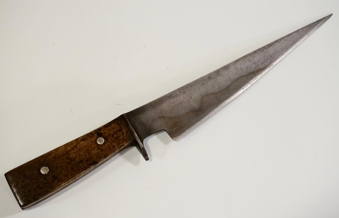 Interesting Antique Hand Made Knife Sharp Blade Wooden (1 of 8)