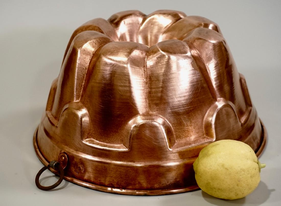 Medium Italian Copper Baking Mold Wall Plaque (1 of 5)