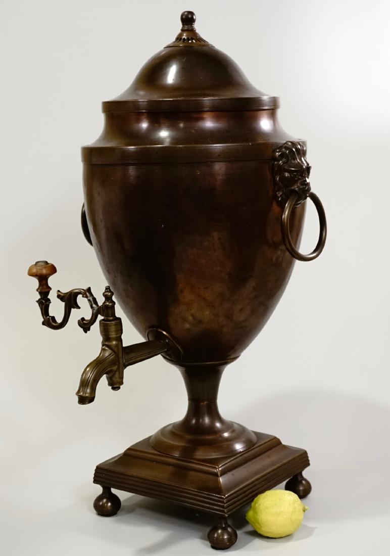 18th Century British Copper Tea Vase Early Georgian c (1 of 10)