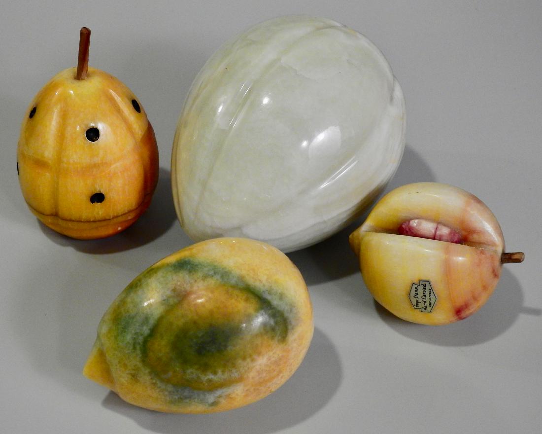 Carved Marble Mexican Onyx Fruits (1 of 3)