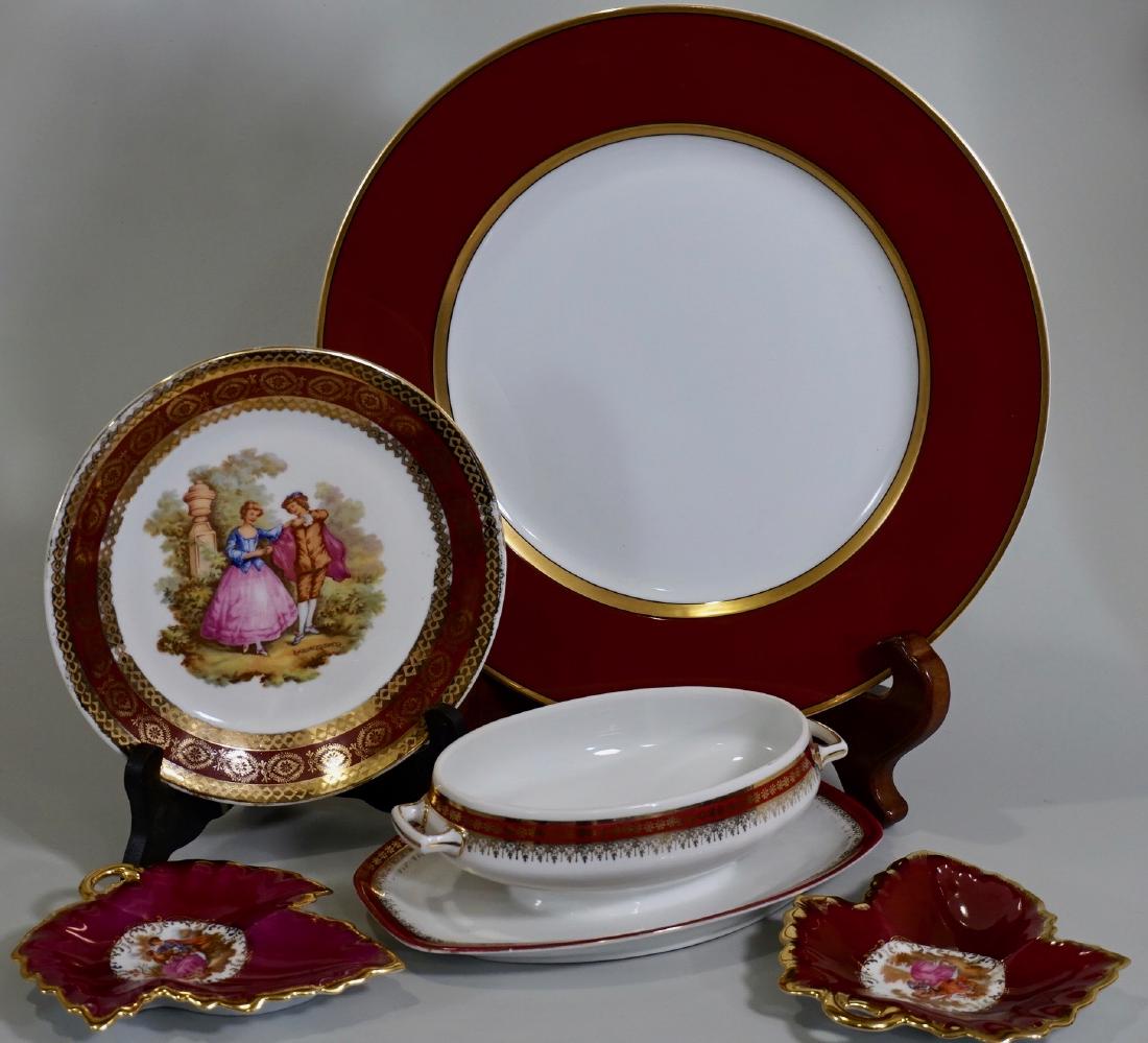 Limoges Carlsbad Assembled China Group Plates Dishes (1 of 8)