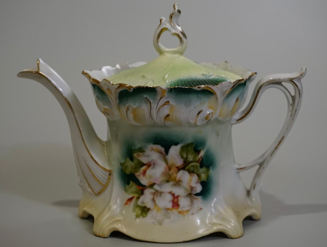 Antique RS Prussia Porcelain Teapot (1 of 7)