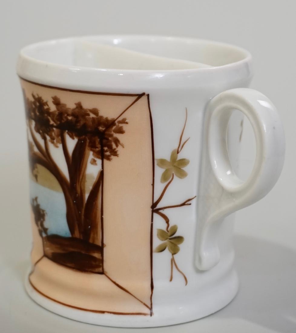 Antique Victorian Porcelain Shaving Mug Hand Painted (1 of 8)