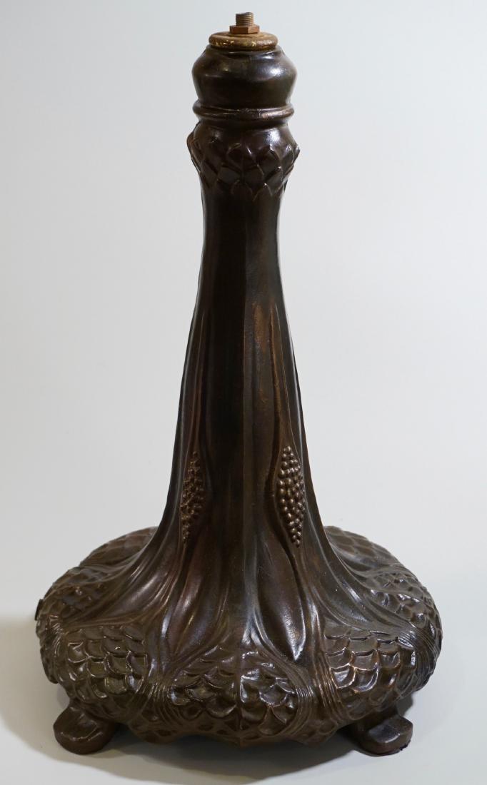 Cast Metal Art And Craft Tiffany Style Lamp Base (1 of 5)