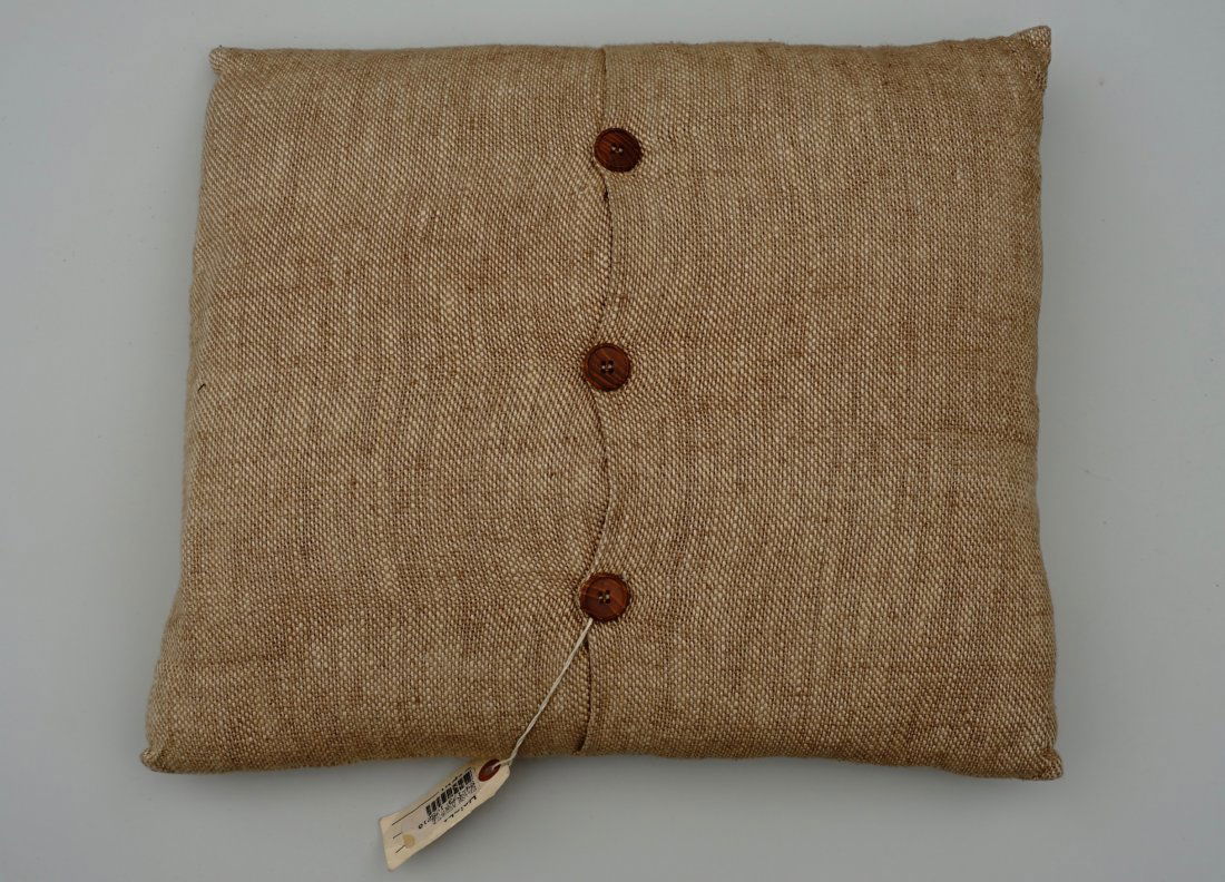 Custom Made Designer Taupe Couch Pillow (1 of 4)