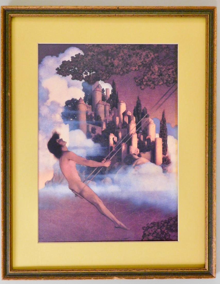 Art Deco Period Frame The Dinkey Bird Maxfield Parrish (1 of 3)