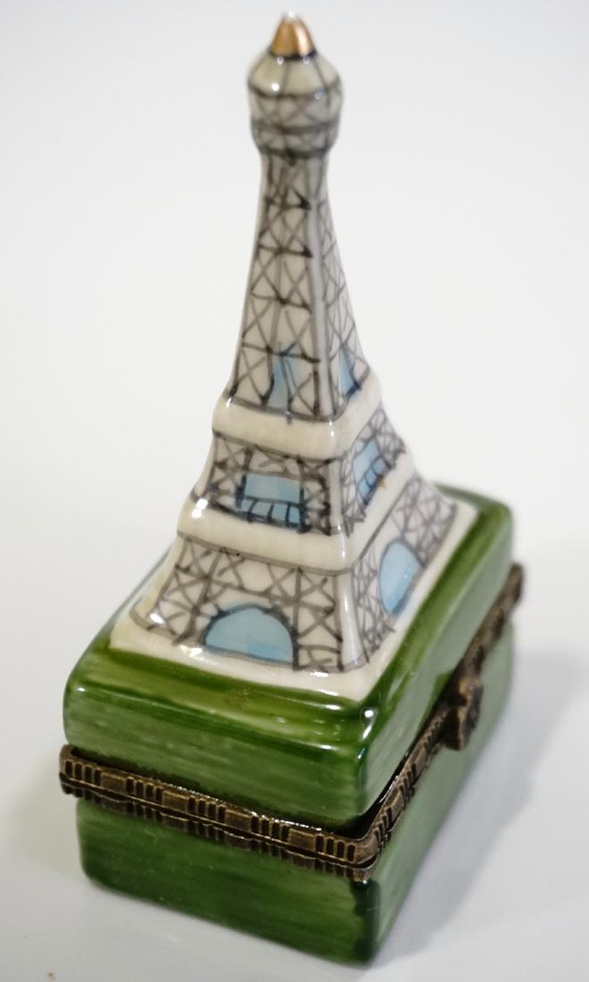 Eiffel Tower French Porcelain Hinged Box (1 of 6)