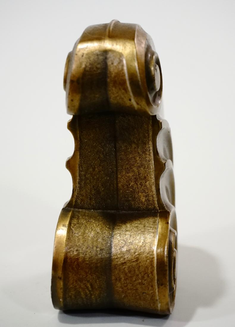 Art Deco Period Bookend Bronzed Cast Metal Single (1 of 5)