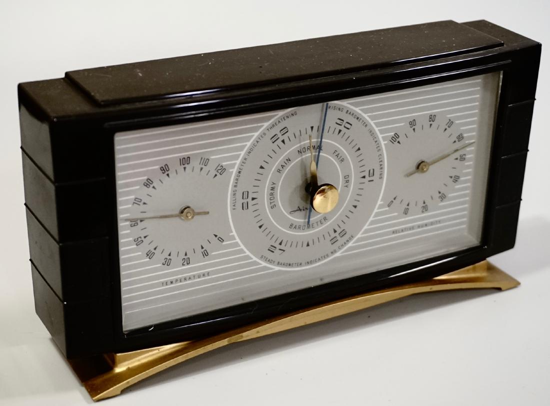 Mid Century Bakelite Airguide Barometer Weather Station (1 of 6)