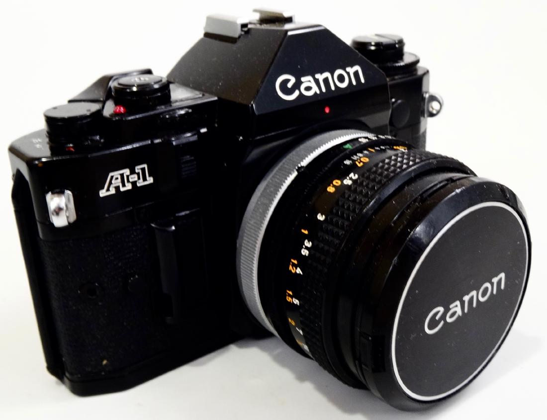 Canon A-1 Camera FD 1.8/50 S.C. Lens (1 of 7)