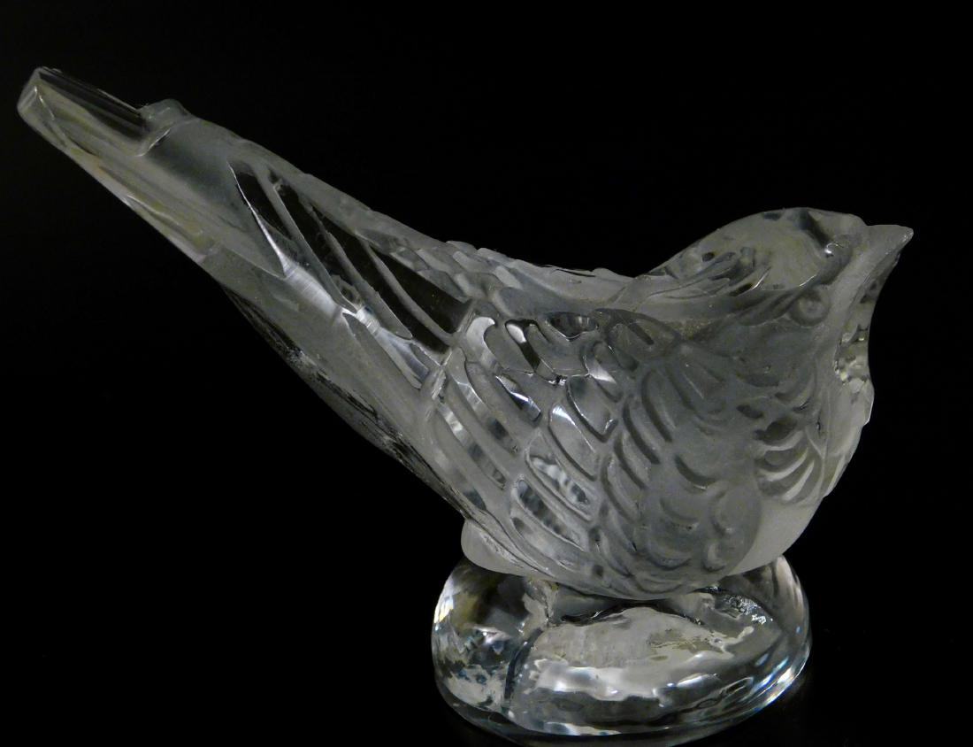 Art Glass Bird Paperweight (1 of 4)