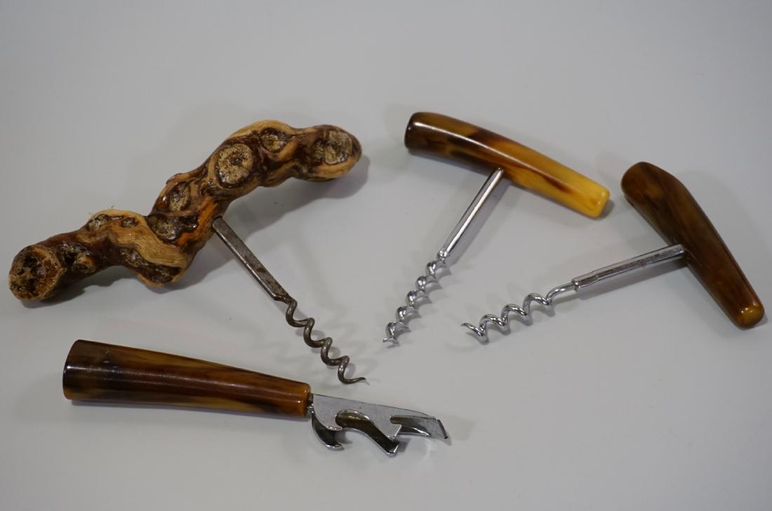Vintage Corkscrew Collection Lot of 4 Wine Beer Bottle: Vintage Corkscrew Collection Lot of 4 Wine Beer Bottle Openers Approximately from 4 5/8 to 5 13/16 inches.