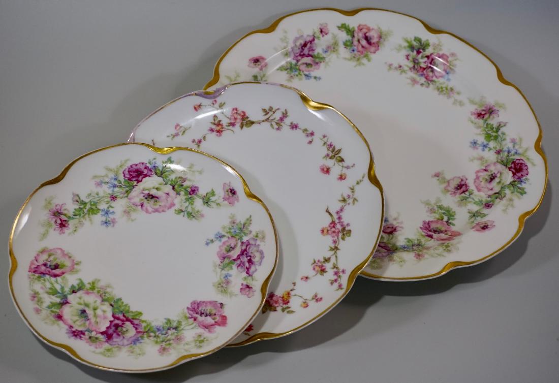 Haviland Limoges Porcelain Tray Platter Plate Set of 3 (1 of 9)