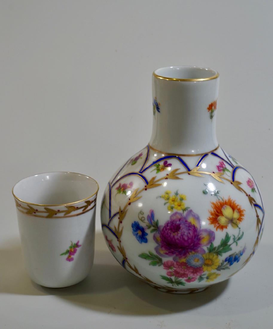 Vintage Italian Hand Painted Porcelain Bedside Water (1 of 5)